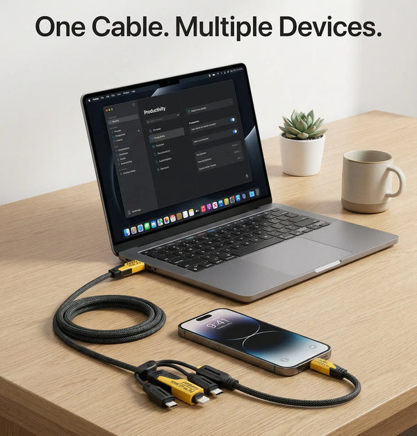 4in1 Fast Data Cable TechAura