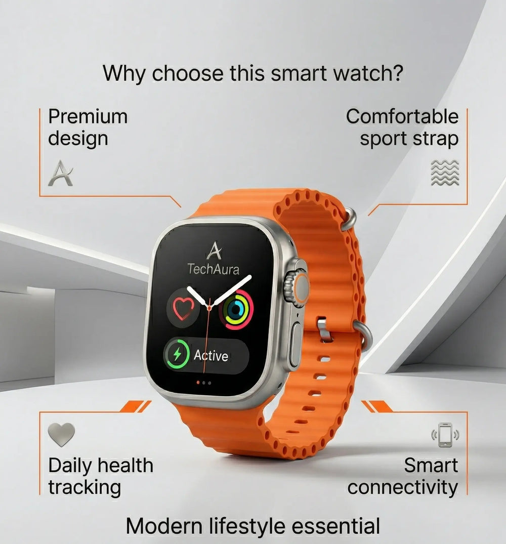 Ultra Smart Watch TechAura